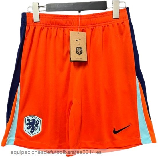 Nuevo 1ª Pantalones Holanda 2024 Naranja Baratas